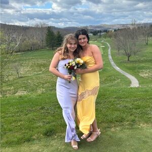 Beginning Boutique Maiah Lilac Maxi Dress